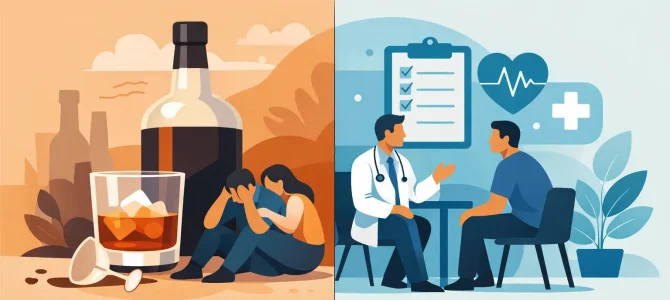 Alkohol ali ambulantna podpora pri opuščanju